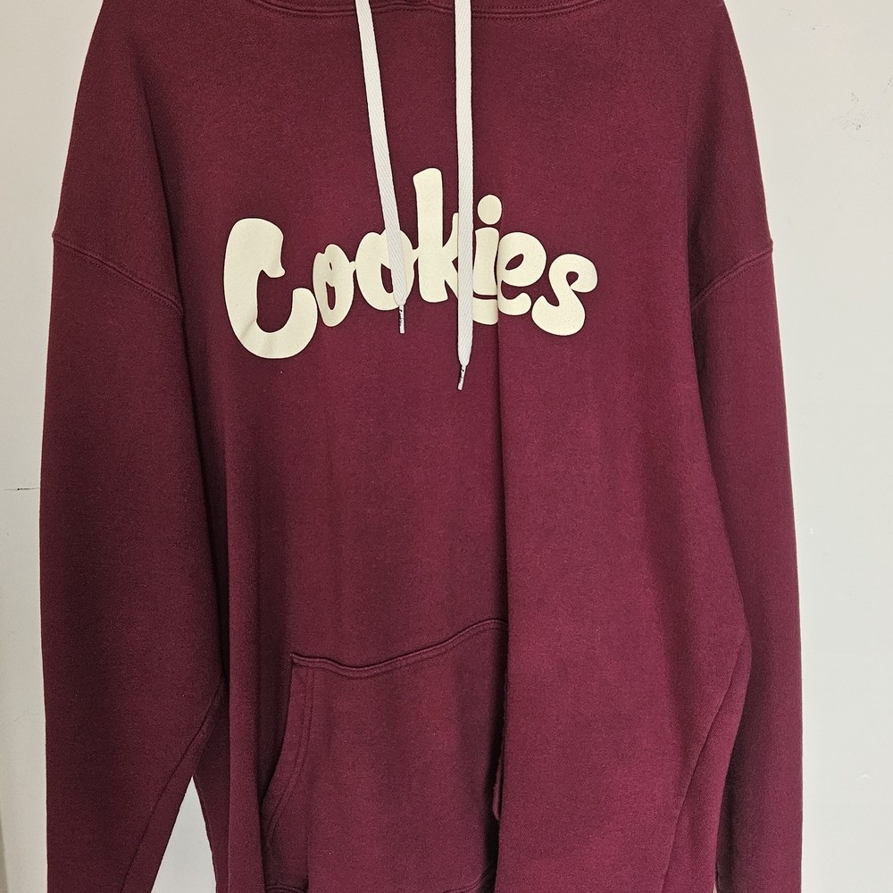 Cookies Maroon Hoodie